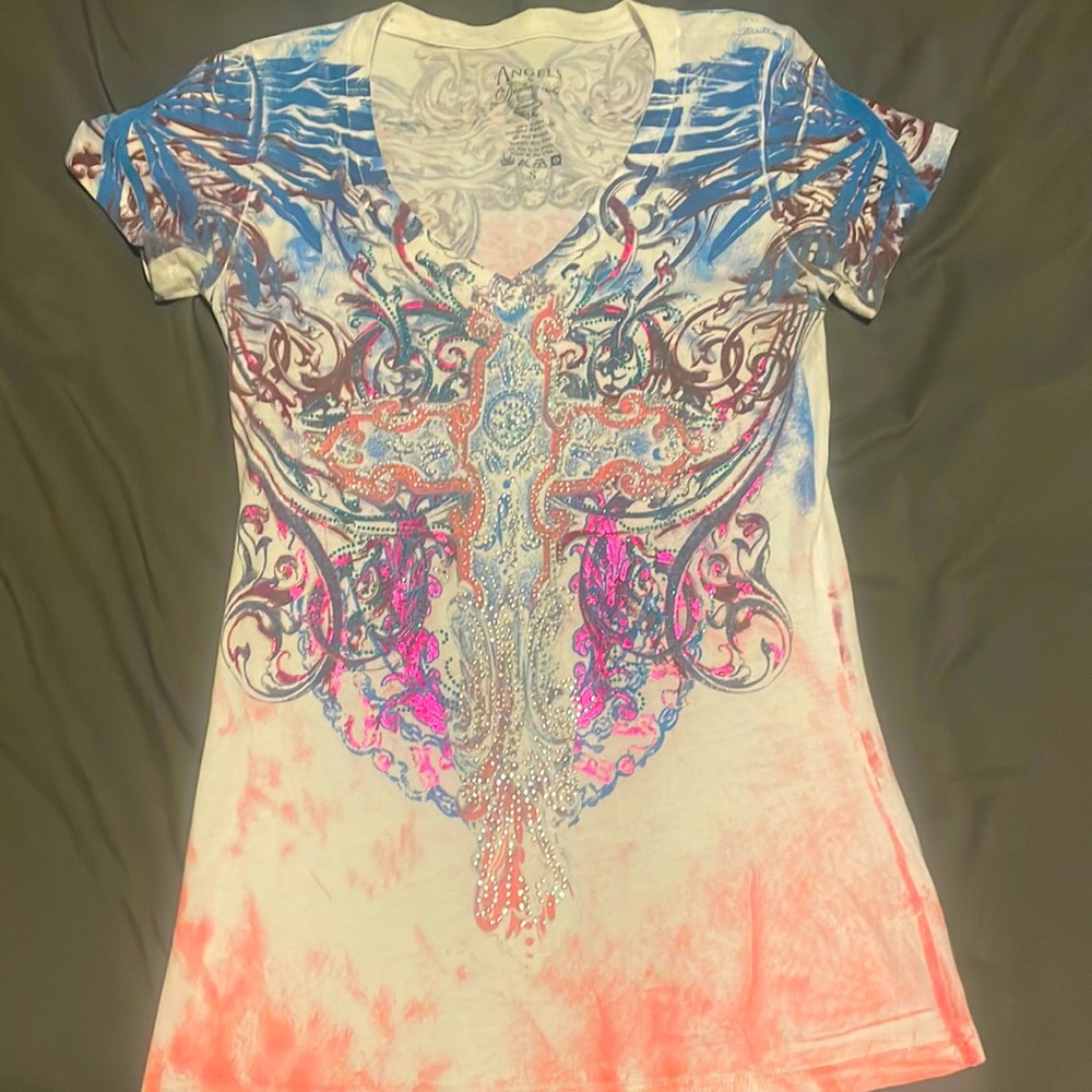 Small Angels and Diamonds Tee
